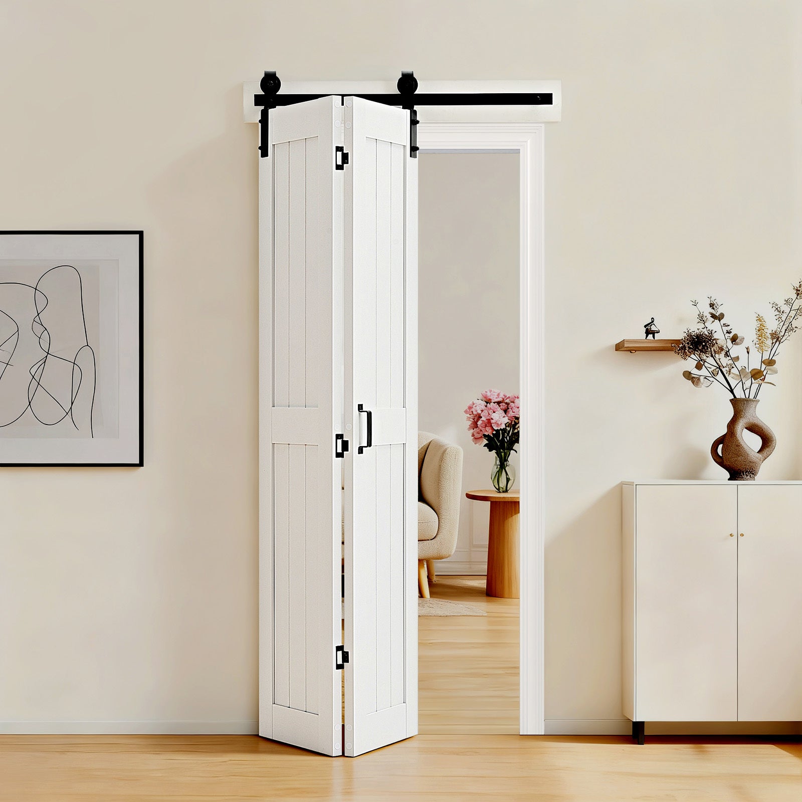 VEVOR Bifold Barn Door, 24\