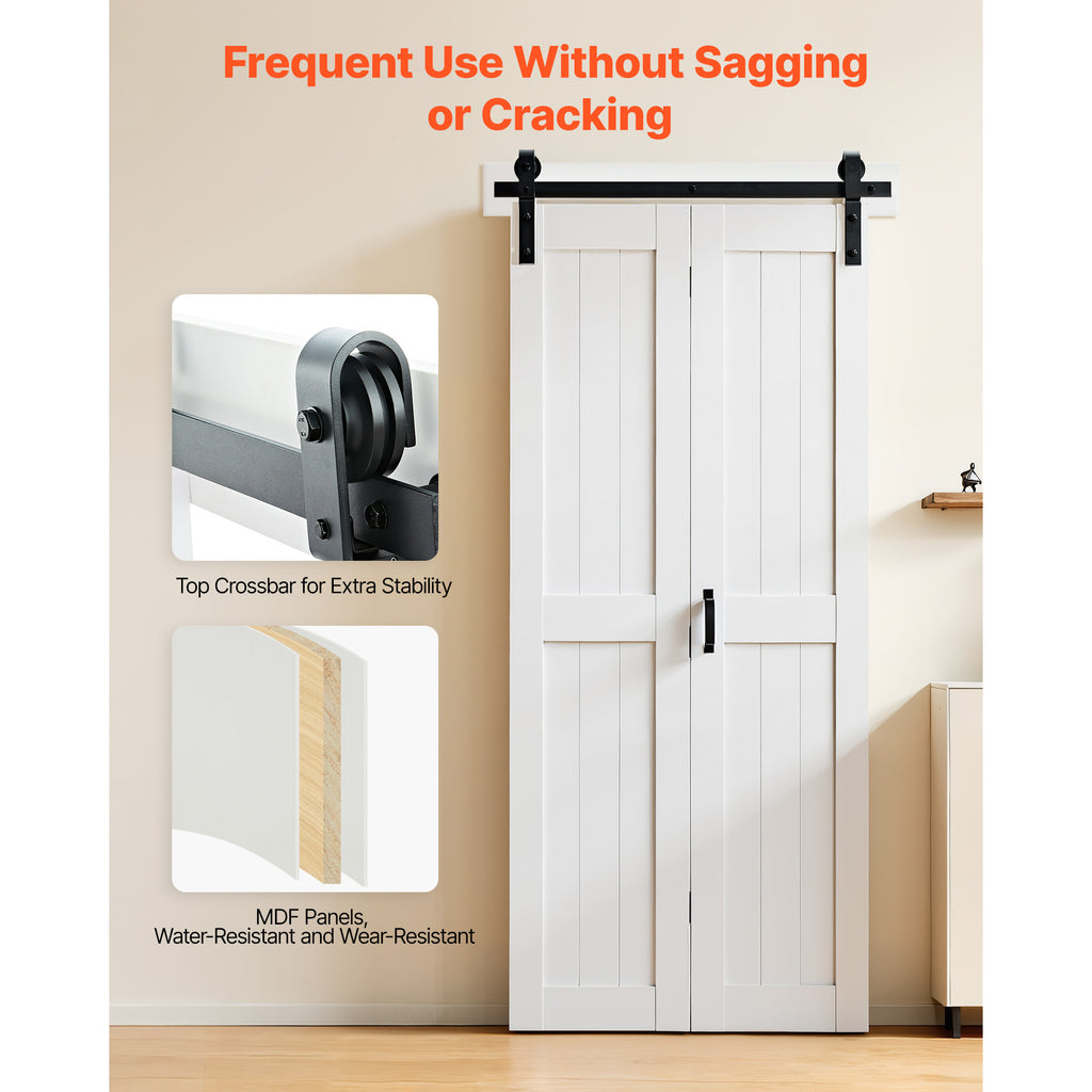 VEVOR Bifold Barn Door, 24\