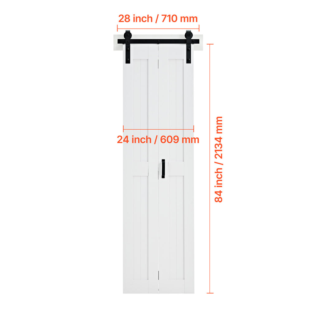 VEVOR Bifold Barn Door, 24\